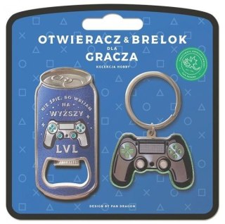 Zestaw brelok + otwieracz dla gracza