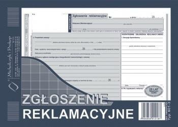 Zgłoszenie reklamacyjne 601-3