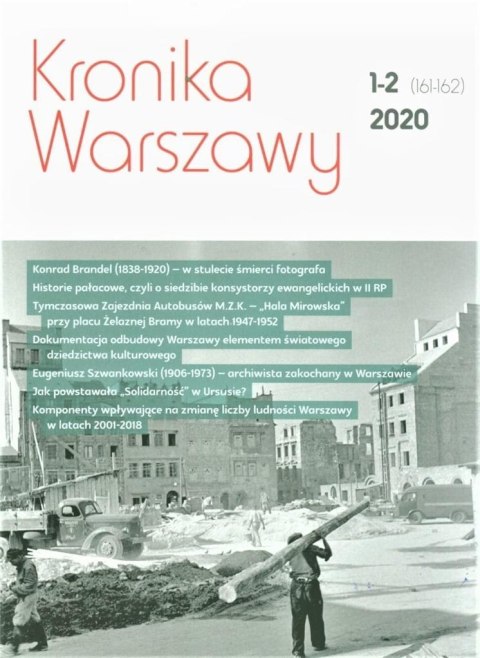 Kronika Warszawy 1-2 (161-162)/2020