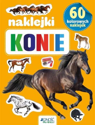 Konie. 60 kolorowych naklejek