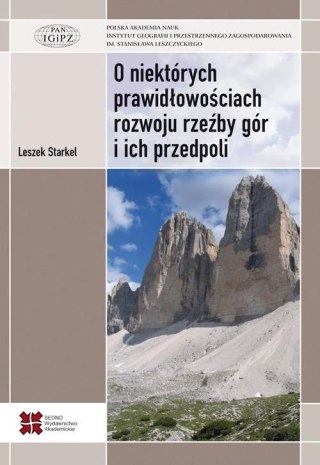 O niektórych prawidłowościach rozwoju rzeźby...