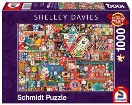Puzzle PQ 1000 Shelley Davies Gry planszowe retro