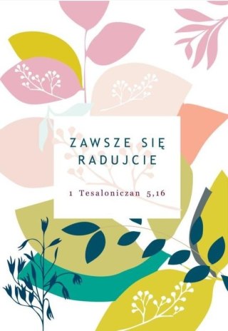 A Kartka składana - Zawsze się radujcie ST