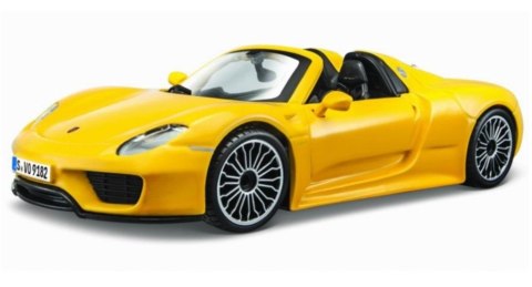 Porsche 918 Spyder Yellow 1:24 BBURAGO