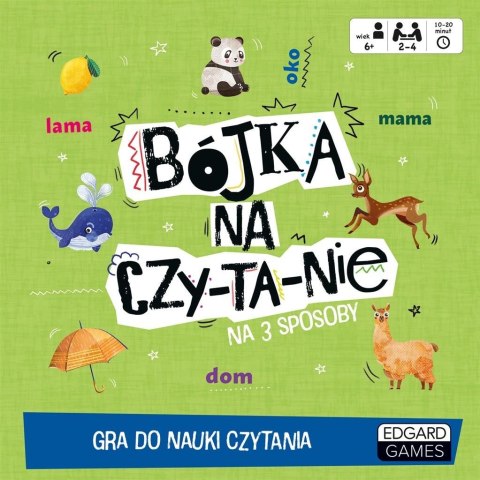 Gra do nauki czytania. Bójka na czytanie