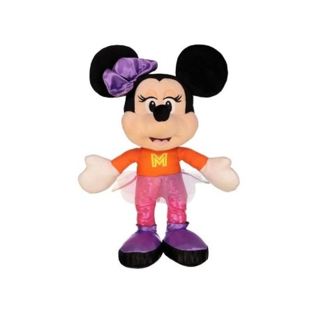 Minnie w pomarańczowo-różowym stroju 25cm