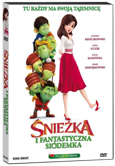 Śnieżka i fantastyczna siódemka DVD