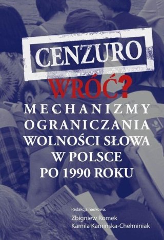 Cenzuro wróć?