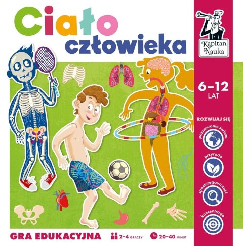 Kapitan Nauka. Gra edukacyjna. Ciało człowieka