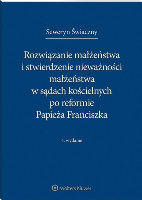 Rozwiązanie małżeństwa i stwierdzenie...