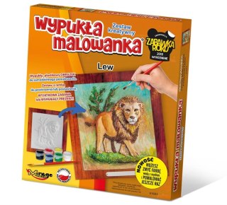 Wypukła Malowanka Zoo - Lew