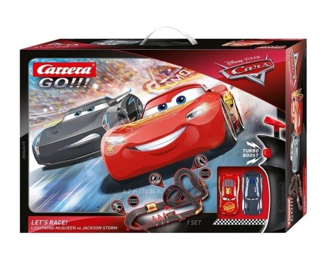 Carrera GO!!! - Disney Pixar Cars Let's Race! 6,2m