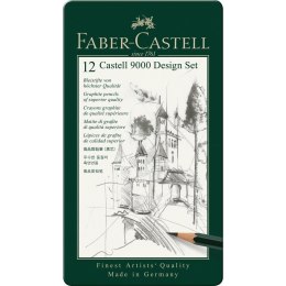 Ołówek Castell 9000 Design 12szt FABER CASTELL