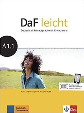 DaF leicht A1.1 pod. z ćwiczeniami+DVD LEKTORKLETT