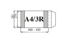 Okładka książkowa regulowana A4/3R (25szt) D&D