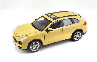 Porsche Cayenne Turbo 1:24 żółty BBURAGO