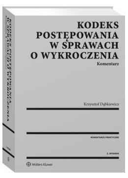 Kodeks postępowania w sprawach o wykroczenia.