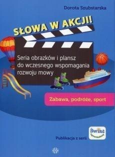 Słowa w akcji! Zabawa podróże sport