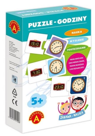 Zabawa i Nauka - Puzzle Godziny ALEX