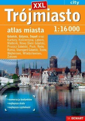 Atlas miastaTrójmiasto plus XXL 1:16000