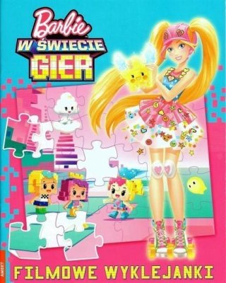 Filmowe wyklejanki. Barbie w świecie gier