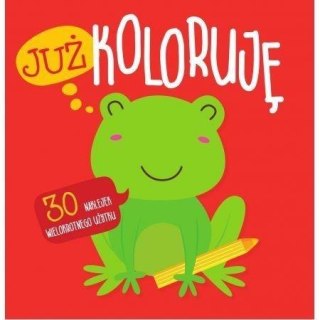 Już koloruję. Żabka. Easy color 3