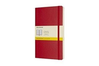 Notes Classic 13x21 kratka - czerwony MOLESKINE