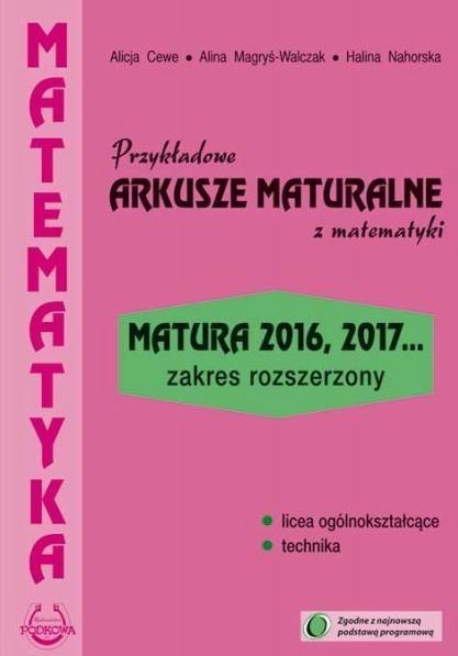 Matematyka Przykładowe Arkusze Maturalne ZR