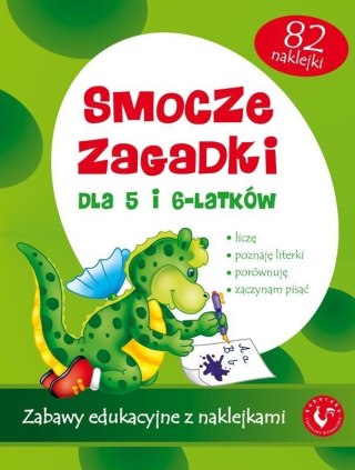 Smocze zagadki - Zabawy edukacyjne z naklejkami