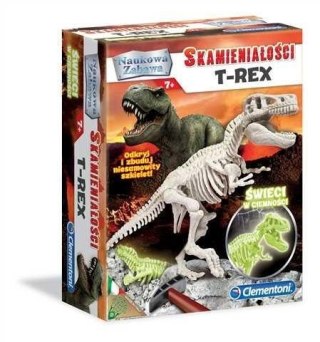 Naukowa zabawa. Skamieniałości. T-Rex fluoresc