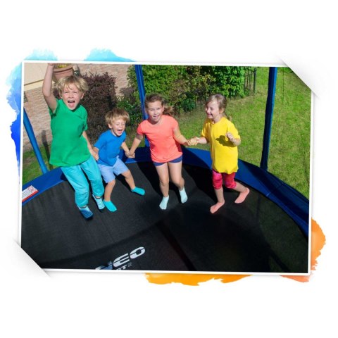 Trampolina ogrodowa 10ft/312cm z siatką wewnętrzną i drabinką Neo-Sport