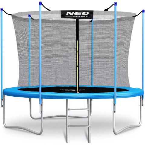 Trampolina ogrodowa 8ft/252cm z siatką wewnętrzną i drabinką Neo-Sport