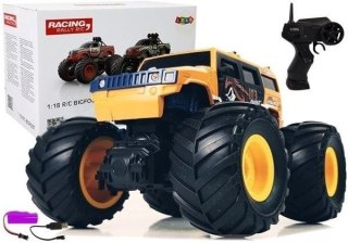 Auto Bigfoot 2.4G 1:18 zdalnie sterowane zółte