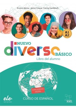 Diverso basico Nuevo A1+A2 podręcznik + online