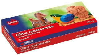 Glina rzeźbiarska samoutw. ceglasta 500g MONA