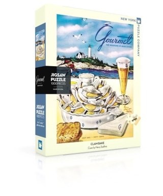 Puzzle 1000 Gourmet, Pieczone małże