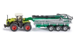 Siku Farmer - Traktor ClaasXerion z cysterną S1827