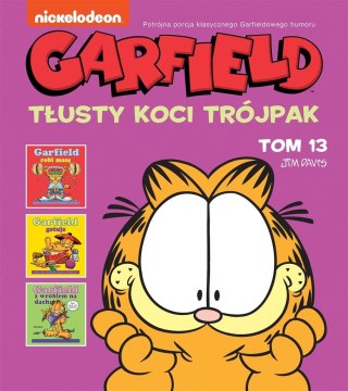 Garfield T.13 Tłusty koci trójpak