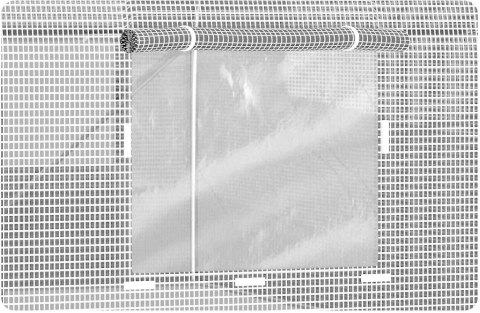 Tunel ogrodowy 2x3,5m (7m2) biały Plonos