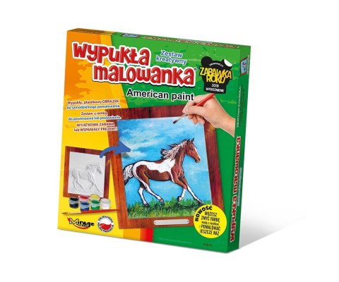 Wypukła malowanka Konie - American Paint