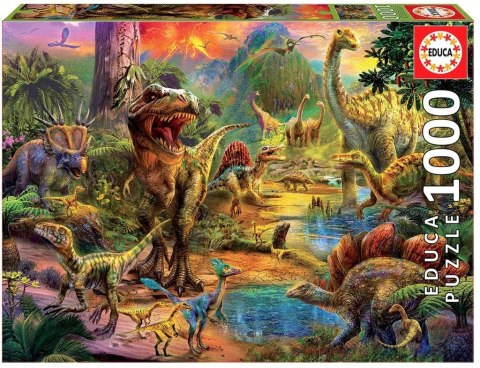 Puzzle 1000 Kraina dinozaurów G3