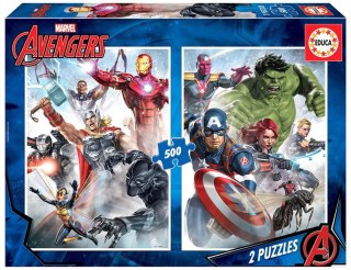 Puzzle 2x500 Avengers G3