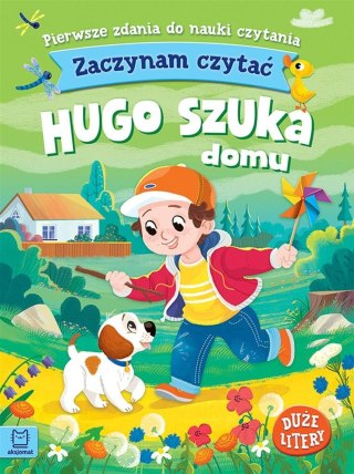 Zaczynam czytać. Duże litery. Hugo szuka domu