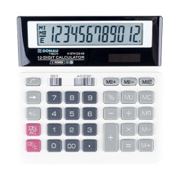 Kalkulator biurowy 12 cyfr. biały DONAU