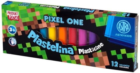 Plastelina Pixel One 12 kolorów ASTRA