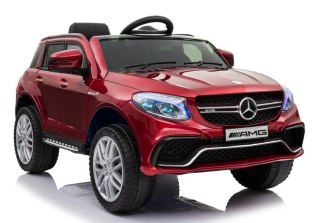 Pojazd na Akumulator Mercedes GLE 63S Czerwony Lakierowany