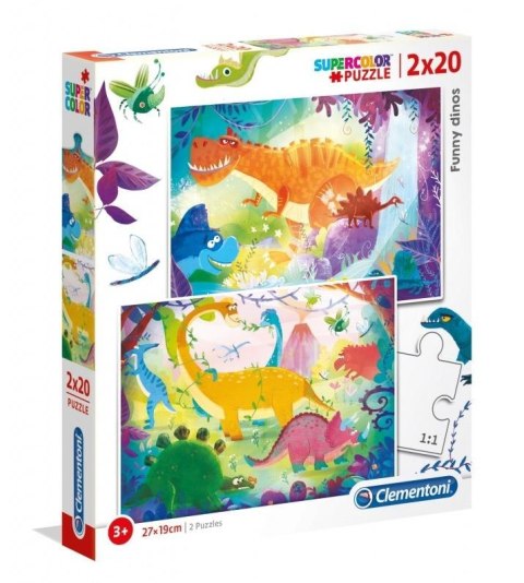 Puzzle 2x20 Funny Dinos