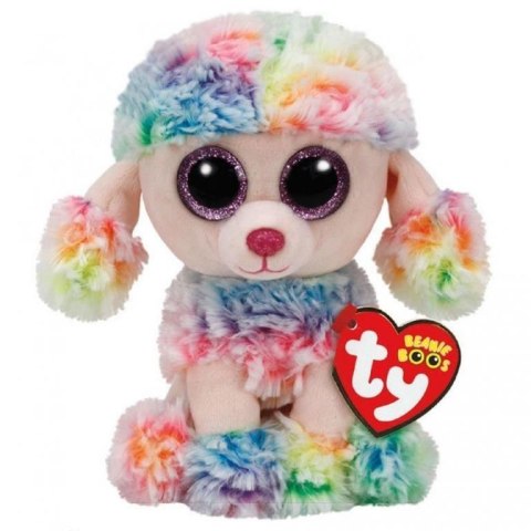 Beanie Boos Rainbow - Wielobarwny Pudel 24cm