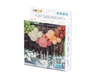 Girlanda balonowa DIY Boho 65 balonów + taśma