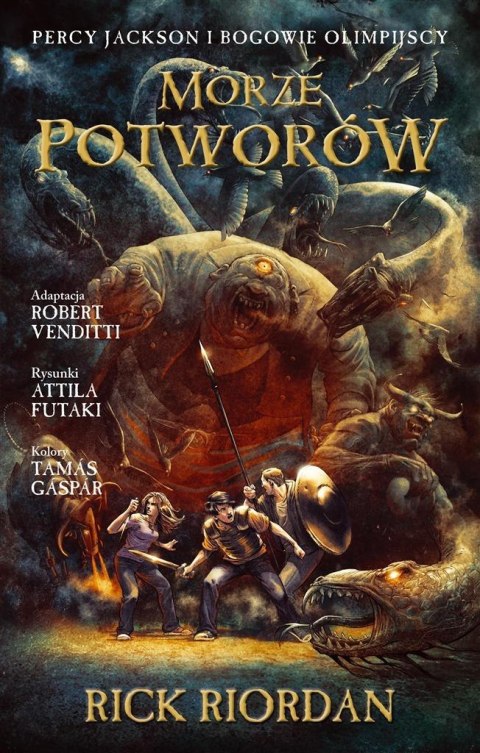 Percy Jackson i bogowie. Morze potworów. Komiks